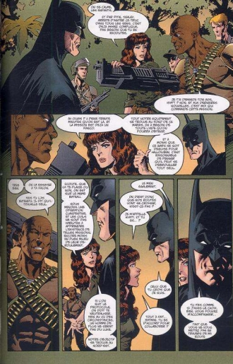 extrait comics Batman vs Aliens T1
