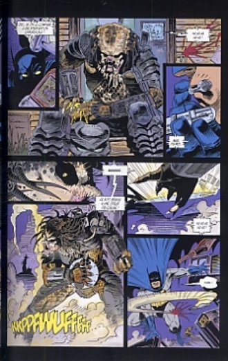 extrait comics Batman vs Predator T1