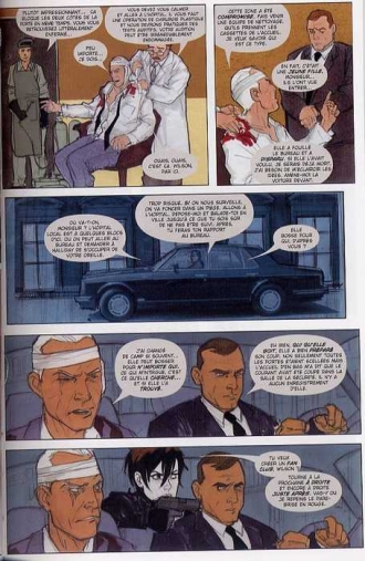 extrait comics L'exécutrice magnifique