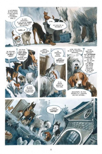 extrait comics Mal de chien