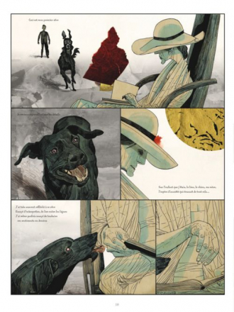 extrait comics Black Dog, les rêves de Paul Nash