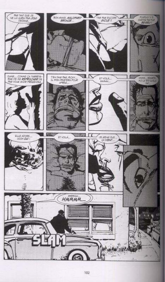 extrait comics Black Kiss