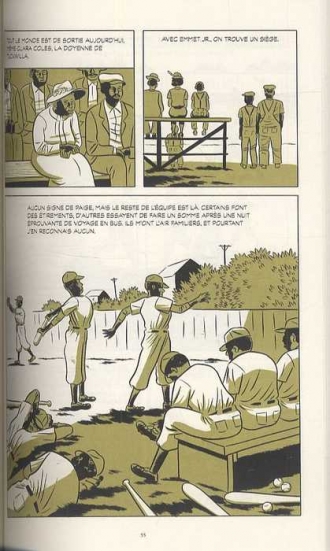 extrait comics La véritable histoire de Satchel Paige