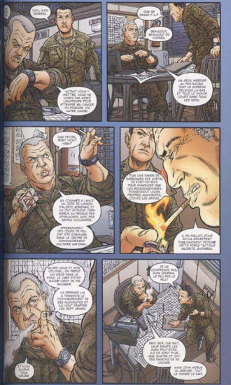 extrait comics Black Summer