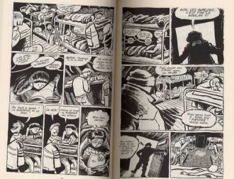 extrait comics Manteau de neige