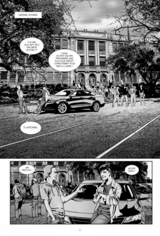 extrait comics Blood Red Lake