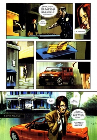 extrait comics Blue estate T3
