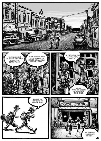 extrait comics Bluesman