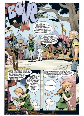 extrait comics La grande course