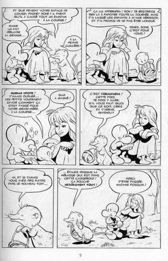 extrait comics Rêves et cauchemars