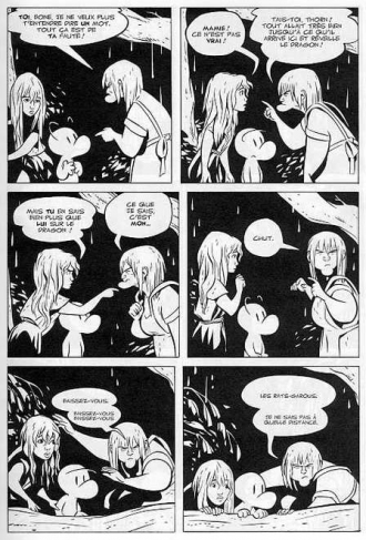 extrait comics Le pourfendeur de dragons