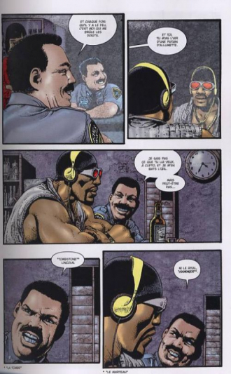 extrait comics Mafia blues