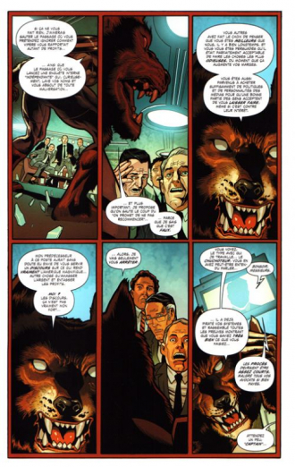 extrait comics Pas mon Captain America