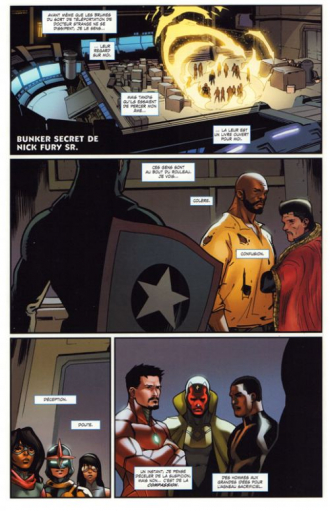 extrait comics Heil Hydra