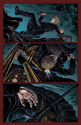 extrait comics Captain Swing et les pirates électriques de Cindery Island