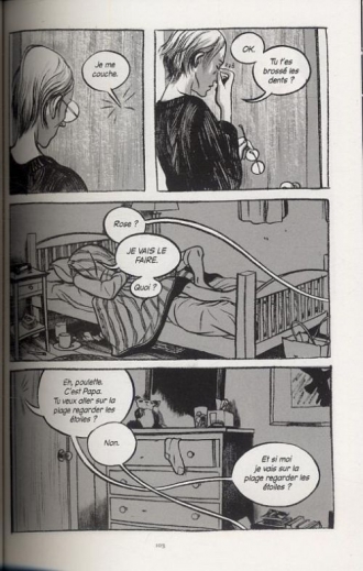 extrait comics Cet été-là