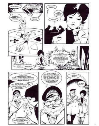 extrait comics Chapeau melon et bottes de cuir
