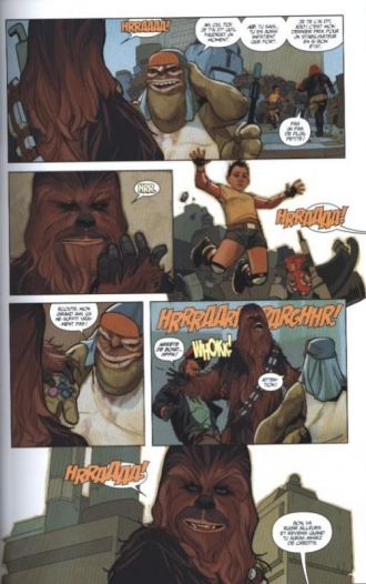 extrait comics Chewbacca