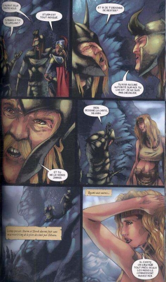 extrait comics Dragons d'une nuit d'hiver