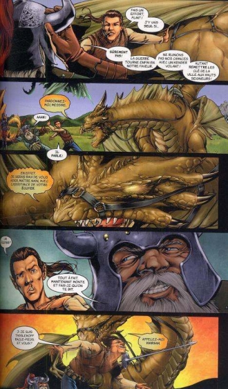 extrait comics Dragons d'une aube de printemps - 1ère partie