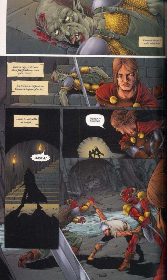extrait comics Dragons d'une aube de printemps - 2ème partie