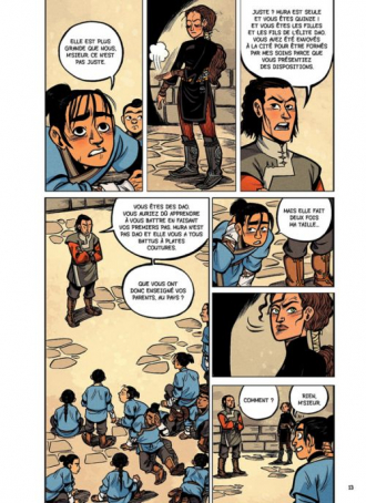 extrait comics Menace sur l'empire Dao