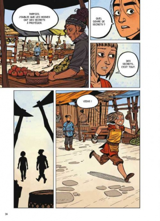 extrait comics Le secret du cœur de pierre