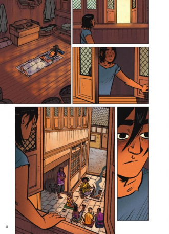extrait comics La terre déchirée