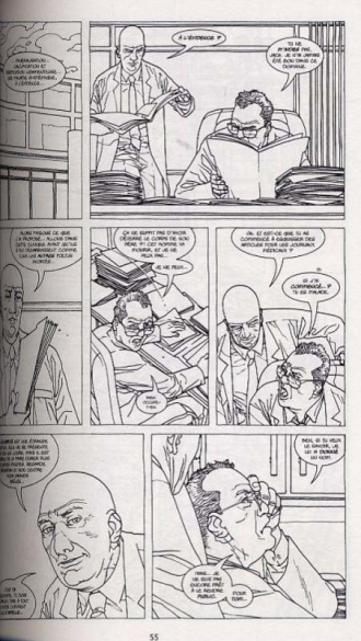 extrait comics Corps de pierre