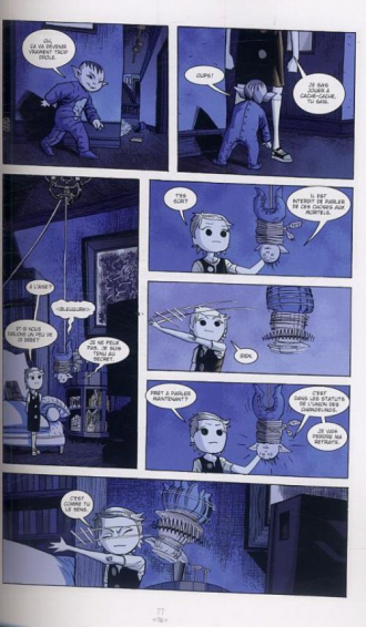 extrait comics Les choses de la nuit