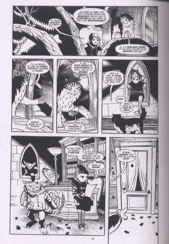 extrait comics et l'assemblée des sorciers