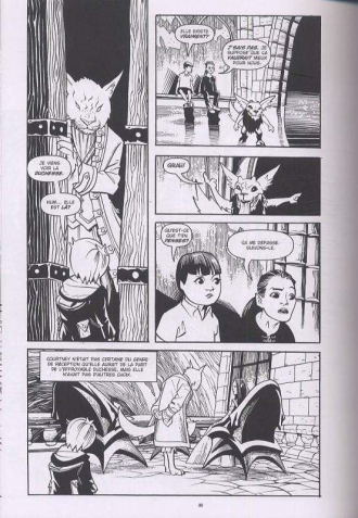 extrait comics et le Royaume de l'Ombre