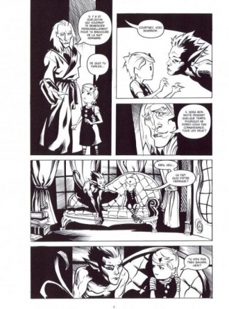 extrait comics et l'apprentie sorcière