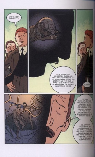 extrait comics Dans l&#039;abîme du temps