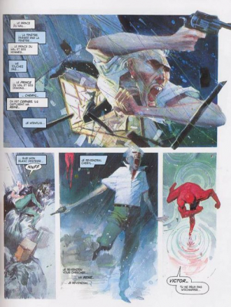 extrait comics DareDevil - Guerre et paix
