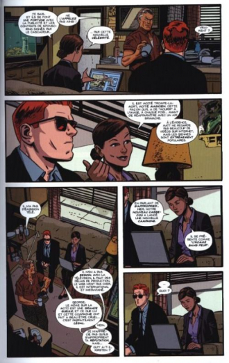 extrait comics Épiés de toute part