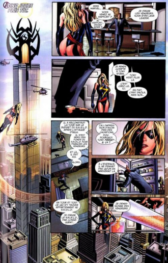 extrait comics Les Vengeurs Noirs (intégrale)