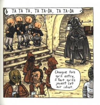 extrait comics Dark Vador et compagnie