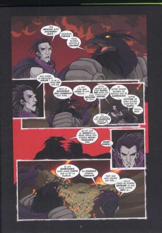 extrait comics Vampires et corbeaux