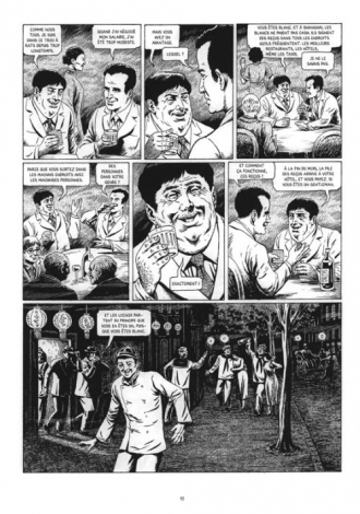 extrait comics David Crook, souvenirs d'une révolution