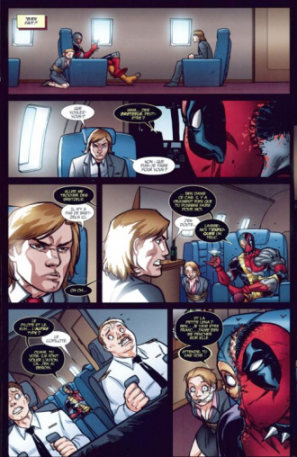 extrait comics La mort de Deadpool (intégrale)