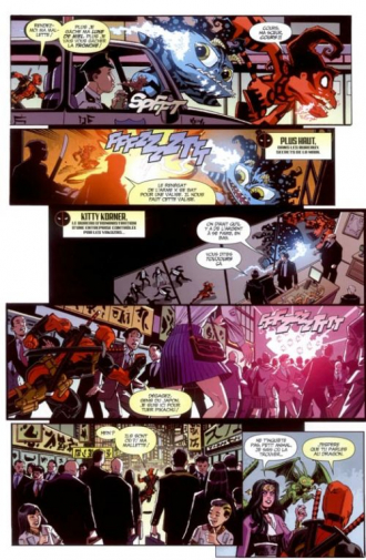 extrait comics Le mariage de Deadpool
