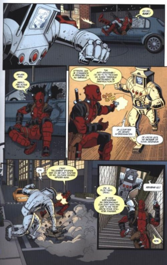 extrait comics L'Axe du mal