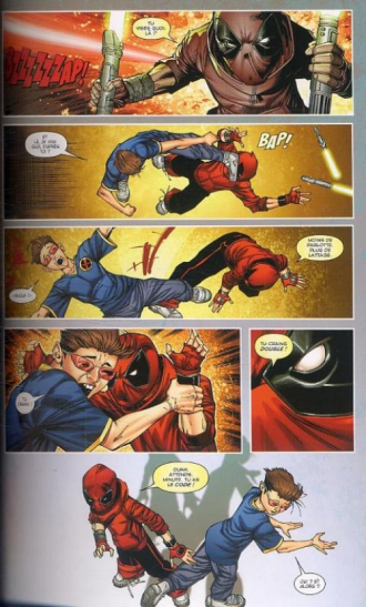 extrait comics Le club des cinq - Prelude to Deadpool Corps