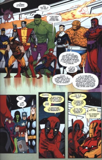 extrait comics Deadpool - Guerres très très secrètes