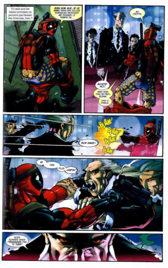 extrait comics J'ai les crocs - Mercenaire vs Vampires (kiosque)
