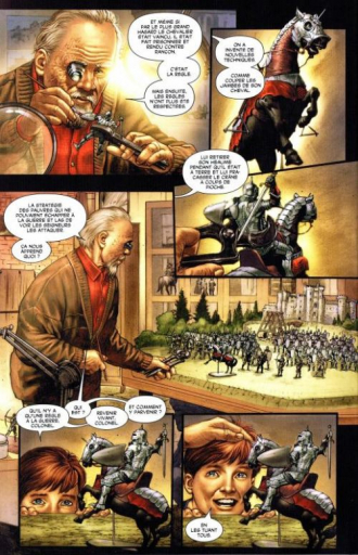 extrait comics Fait pour la guerre