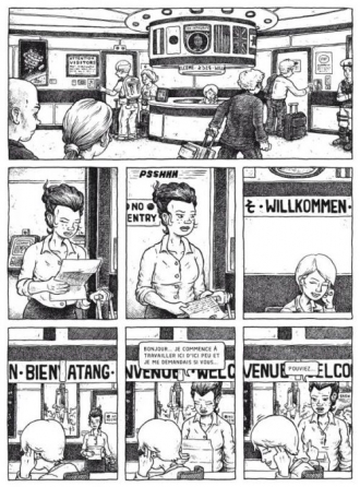 extrait comics Déplacement [Deplasmã] T1