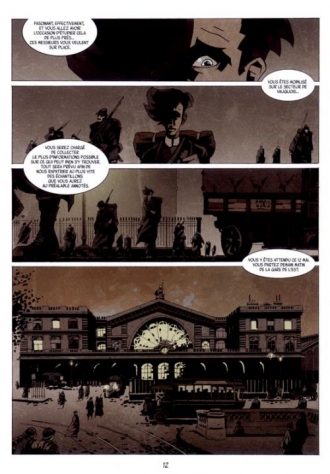 extrait comics La montagne des morts