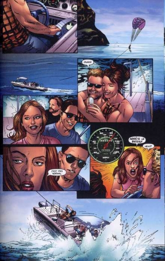 extrait comics Vacances mortelles